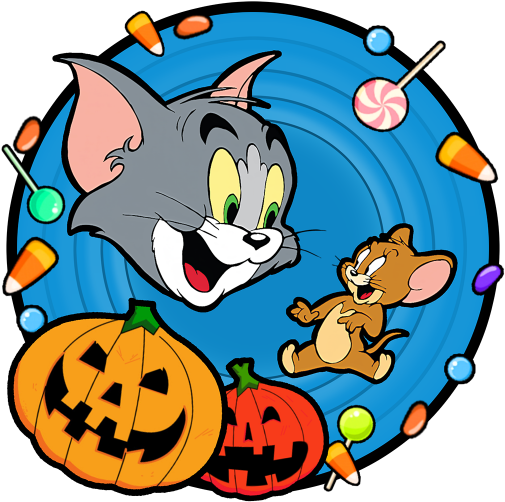 Tom & Jerry Basket Ball Set - Red Green (512x512)