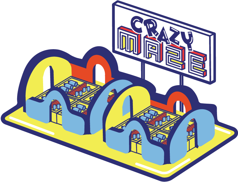 Crazy Maze Ride - Crazy Maze Ride (806x618)