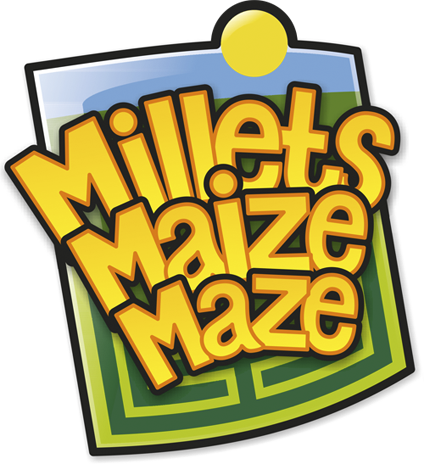 Maize Maze Logo - Corn Maze (424x464)