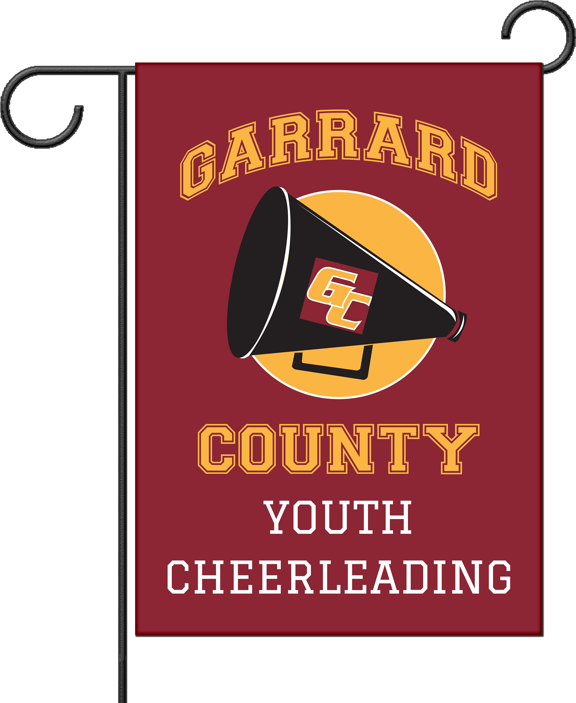 Garrard County Youth Cheerleading House Flag - Flag (2000x2301)