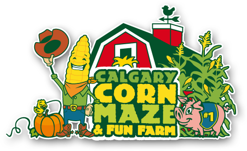 Calgary Corn Mate Logo - Calgary Corn Maze Pumpkins (498x304)