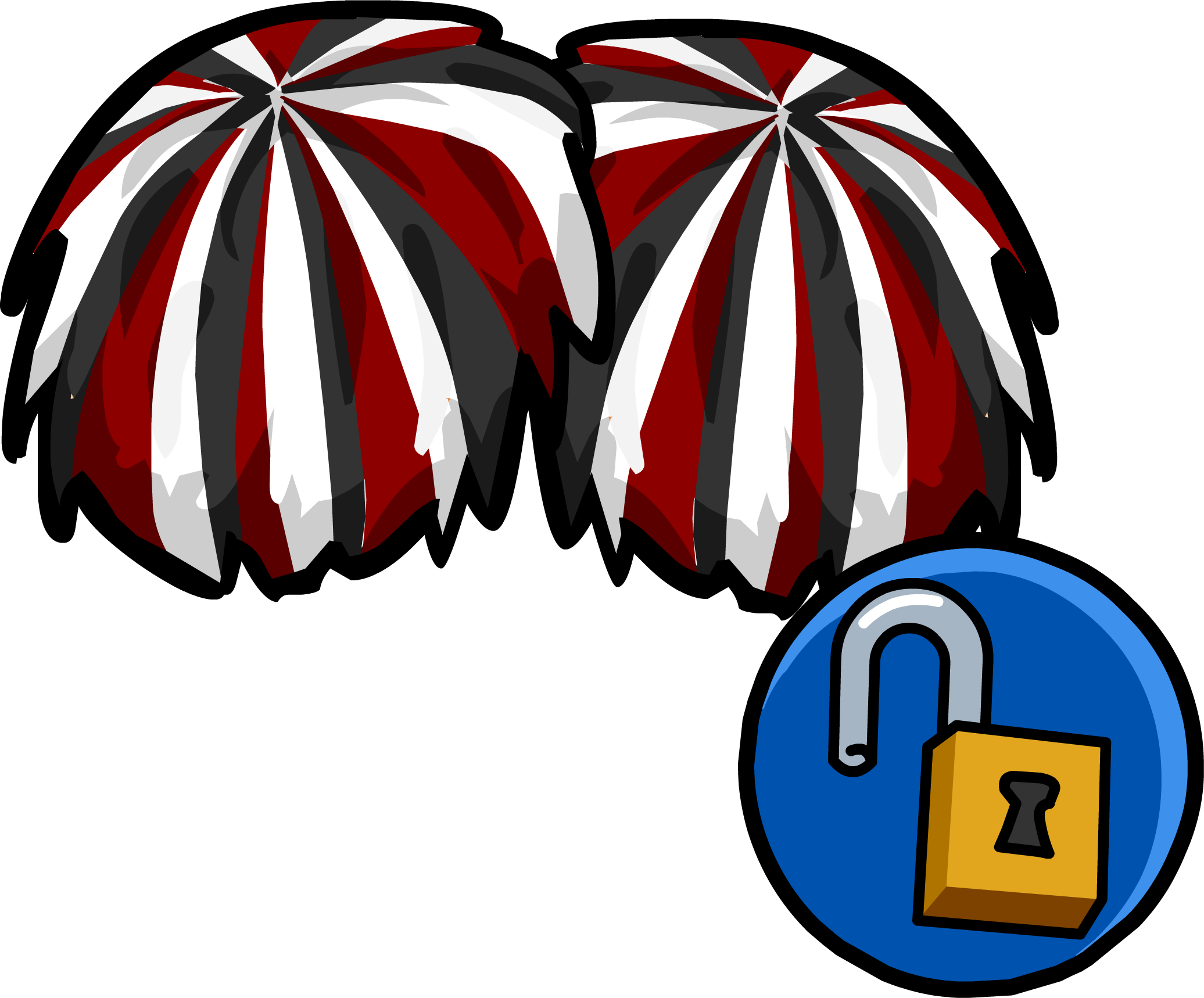 Club Penguin Pom-pom Cheerleading Clip Art - Club Penguin Pom-pom Cheerleading Clip Art (2072x1718)