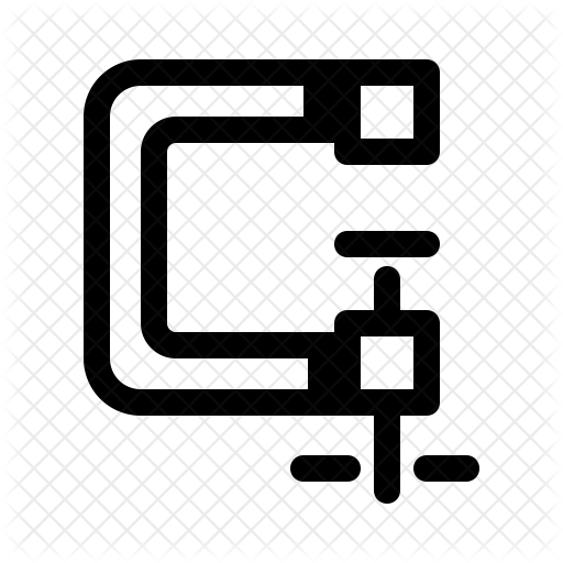 C-clamp Icon - Icon (512x512)
