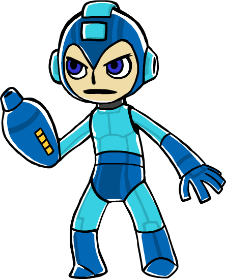 Hey Now, It's Mega Man Doing Something Other Than Looking - Hey Now, It's Mega Man Doing Something Other Than Looking (444x549)