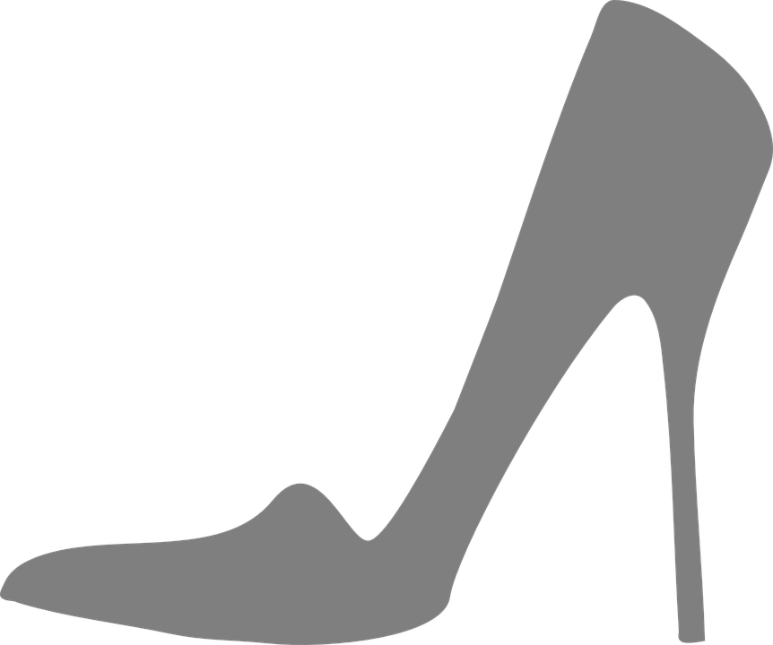Free Vector Graphic - High-heeled Shoe (862x720)