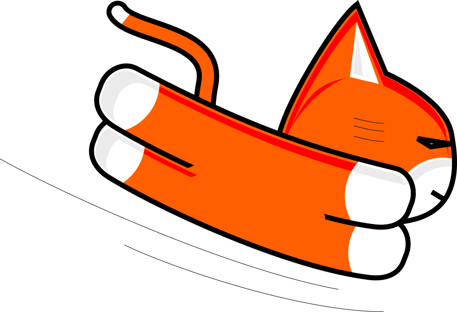 How To Draw A Flying Cat Really Fast - Draw A Cat (908x620)