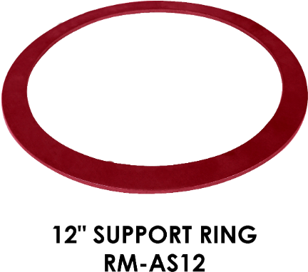 Ringmaster™ 12 Inch Support Ring - Philippians 4 6 7 (500x500)