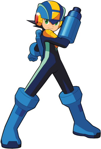 Characters / Mega Man Battle Network - Megaman Battle Network Megaman (350x515)