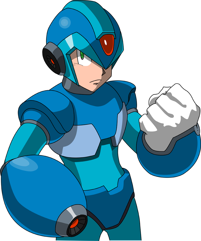 Mega Man Png Background Image - Megaman X No Background (851x1018)