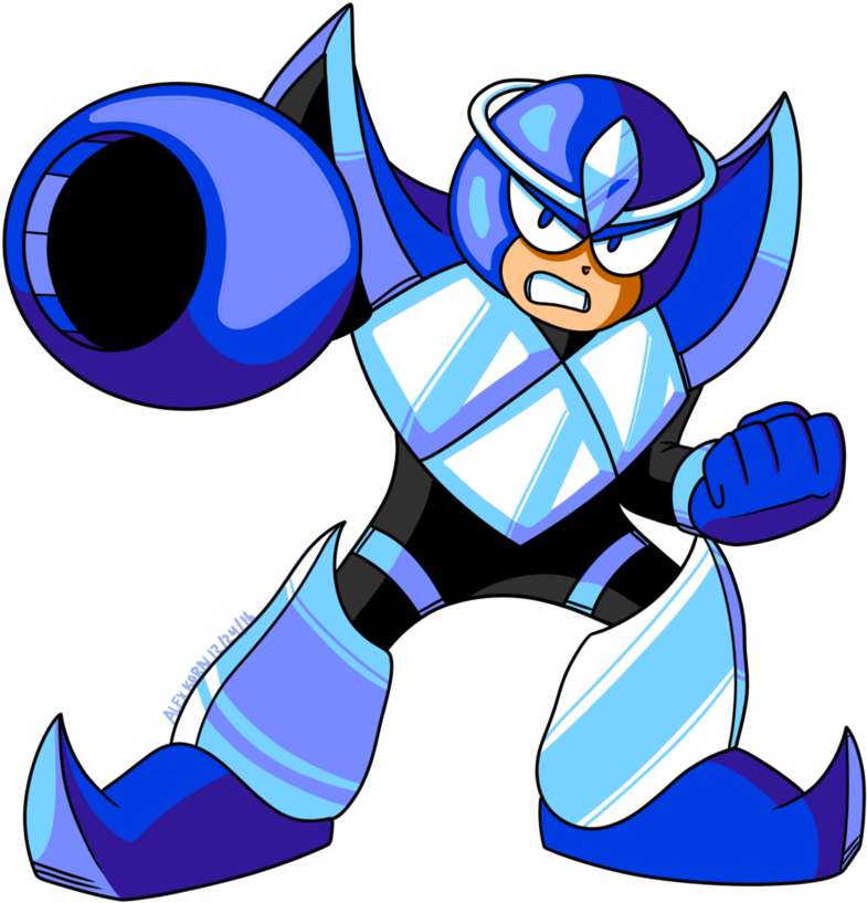 Mega Man Mythril - Glass Man Mega Man (827x965)