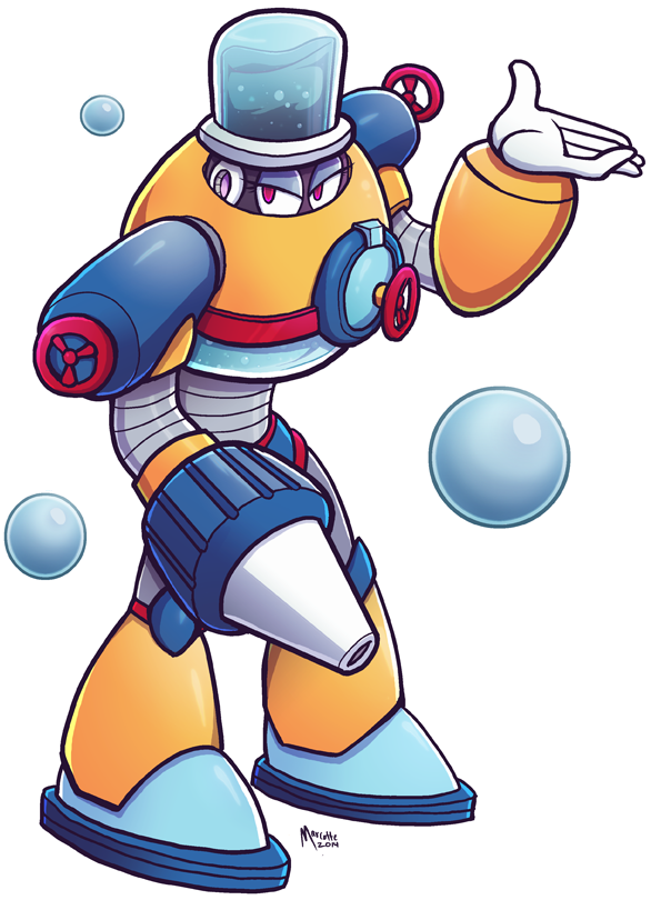 Aquawoman - Megaman Aquaman (780x900)