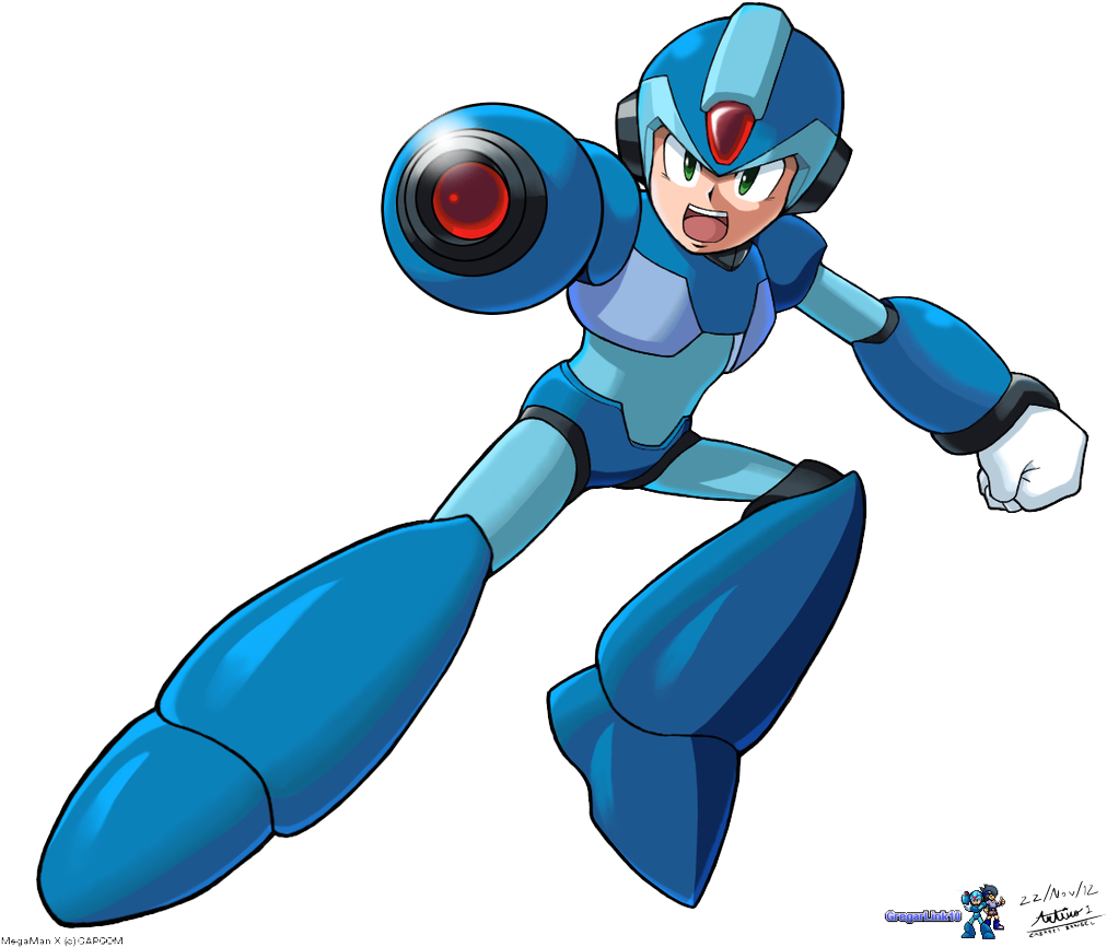 Megaman Transparent Png - Megaman X Png (1024x887)