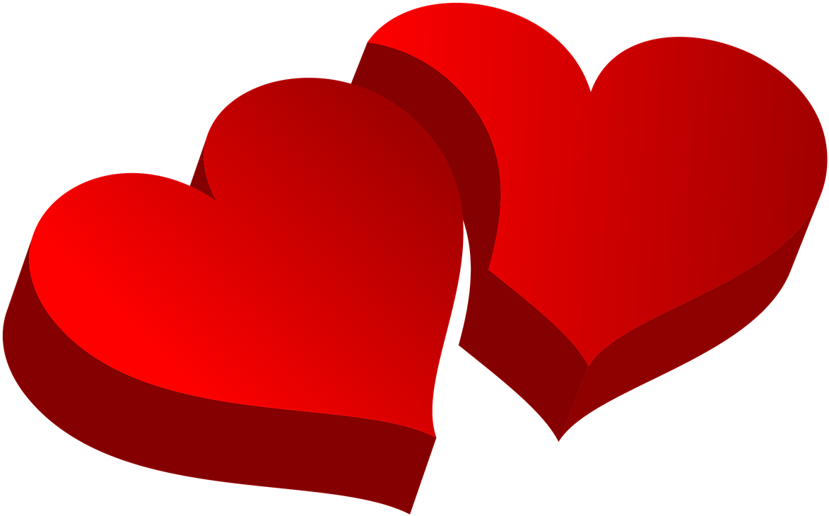 Heart Png - Couple Design Layout Vector (1280x936)