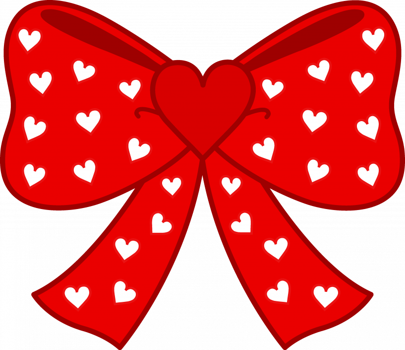 Heart Bow Tie Png (817x705)