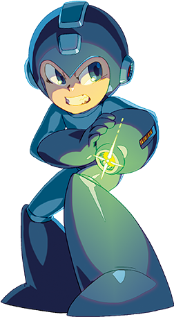 Mega Man Legacy Collection Is A Celebration Of 8-bit - Mega Man Limited Edition Giclee Art Print - Timed Sale (360x490)