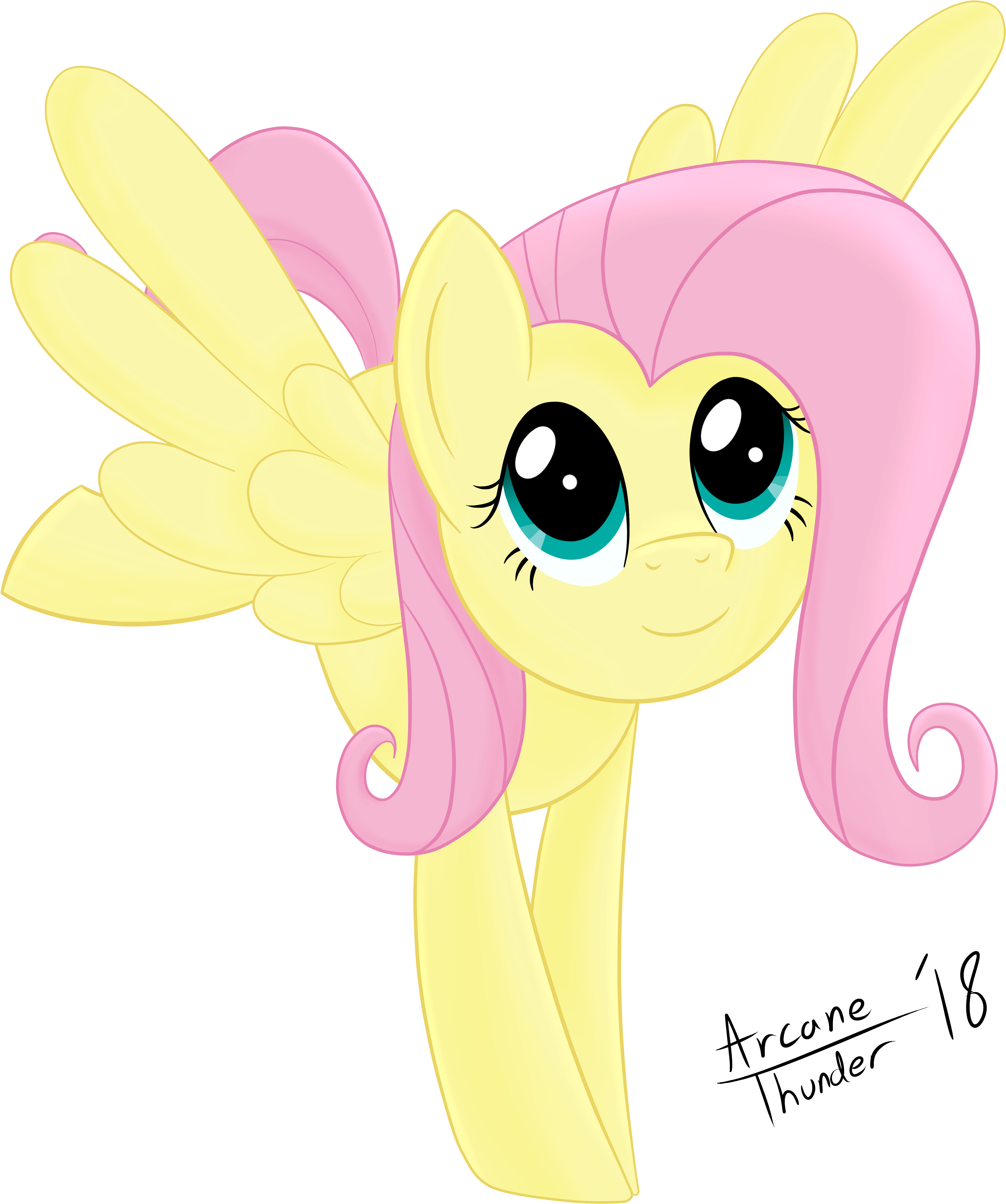 Fluttershy By Arcane Thunder Fluttershy By Arcane Thunder - Fluttershy (5000x5000)
