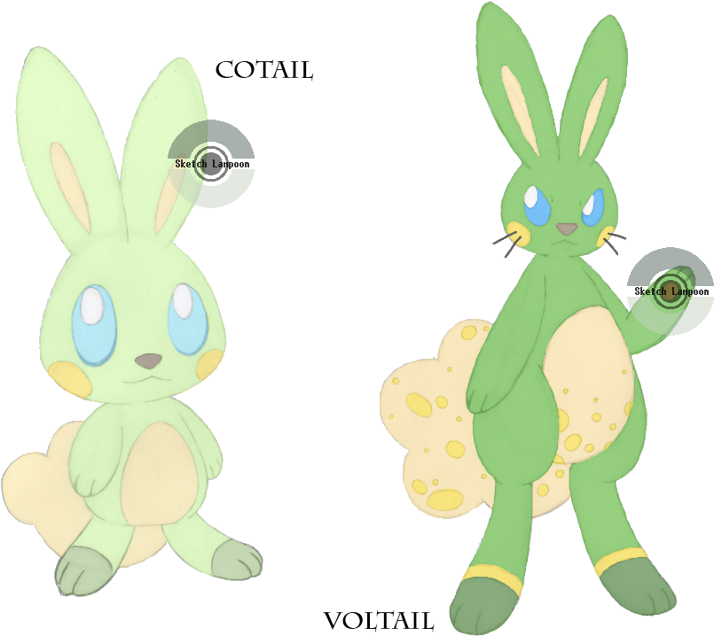 Thunder Bunnys By Sketch-lampoon - Stuffed Toy (841x767)