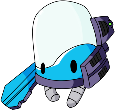 Test Subject Blue By Kiki-draws - Test Subject Blue (400x406)