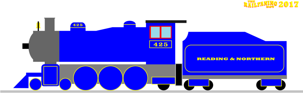 Reading Blue Mountain And Northern Railroad 425 (1024x819)
