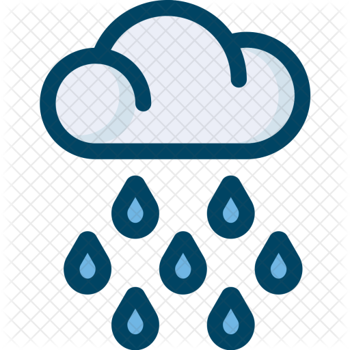 Free Weather Icons - Rain Icon Png (512x512)