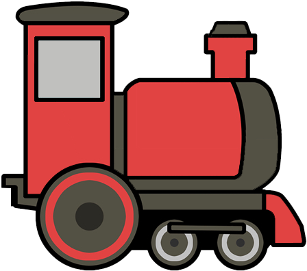 Narrow-gauge Railway - Train Clipart (556x555)