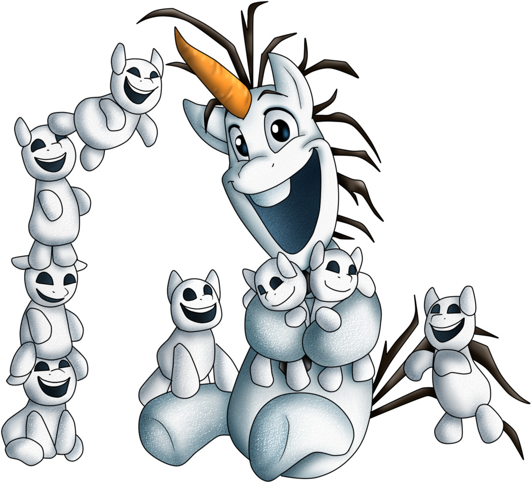 Namygaga, Frozen , High Octane Nightmare Fuel, Nightmare - Olaf (1109x1024)