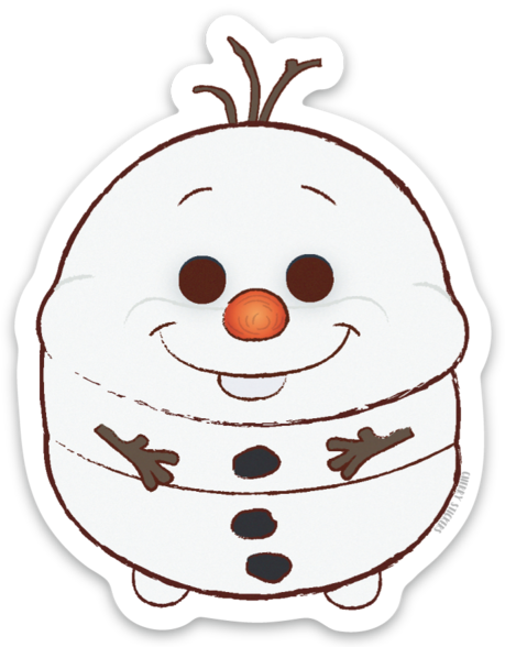 Sticker - Olaf - Cherry (459x588)
