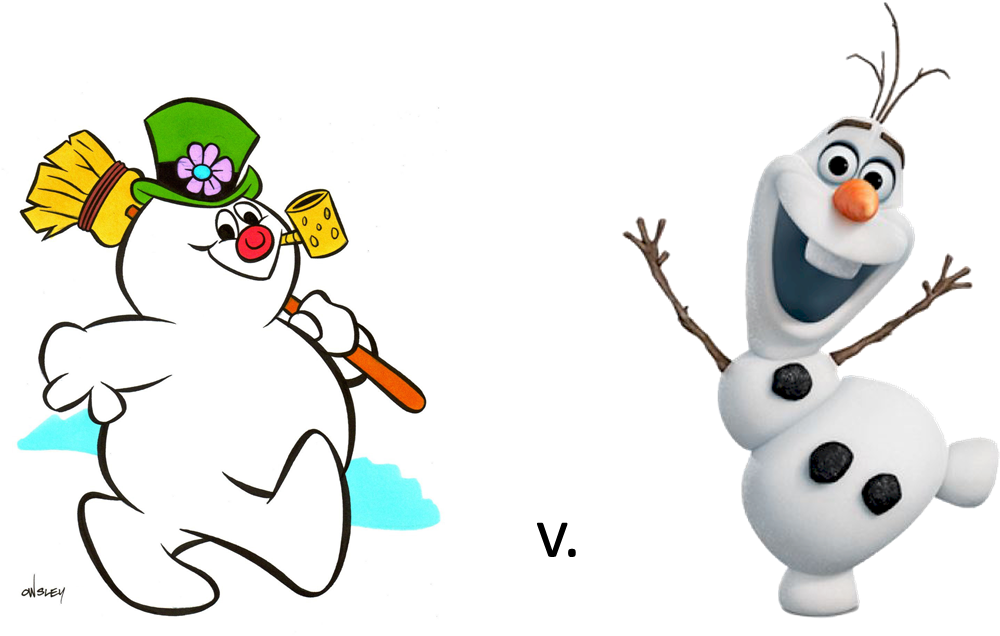 Frost V Olaf Pic - Playeras De Olaf De Cumpleaños (1008x642)