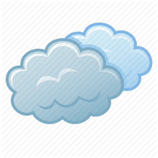 Partly Cloudy Symbol Icon Free Icons Download - Cloudy Weather Icon Png (512x512)