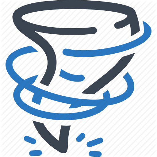Bad Weather, Hurricane, Tornado Icon - Tornado (512x512)