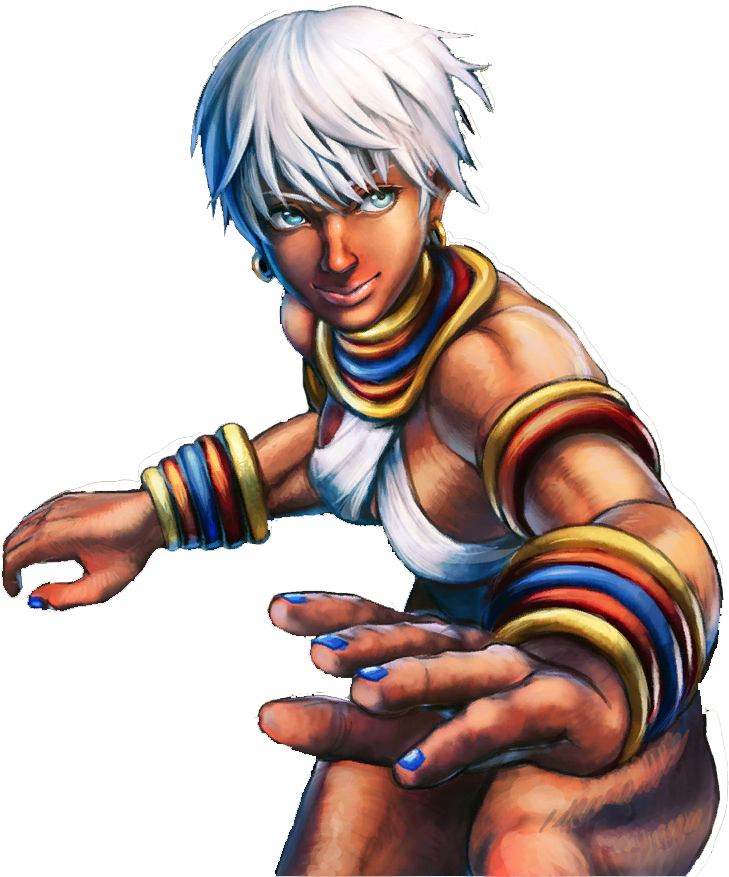 Black Female Fighting Characters - Ultra Street Fighter 4 Elena (1024x1024)