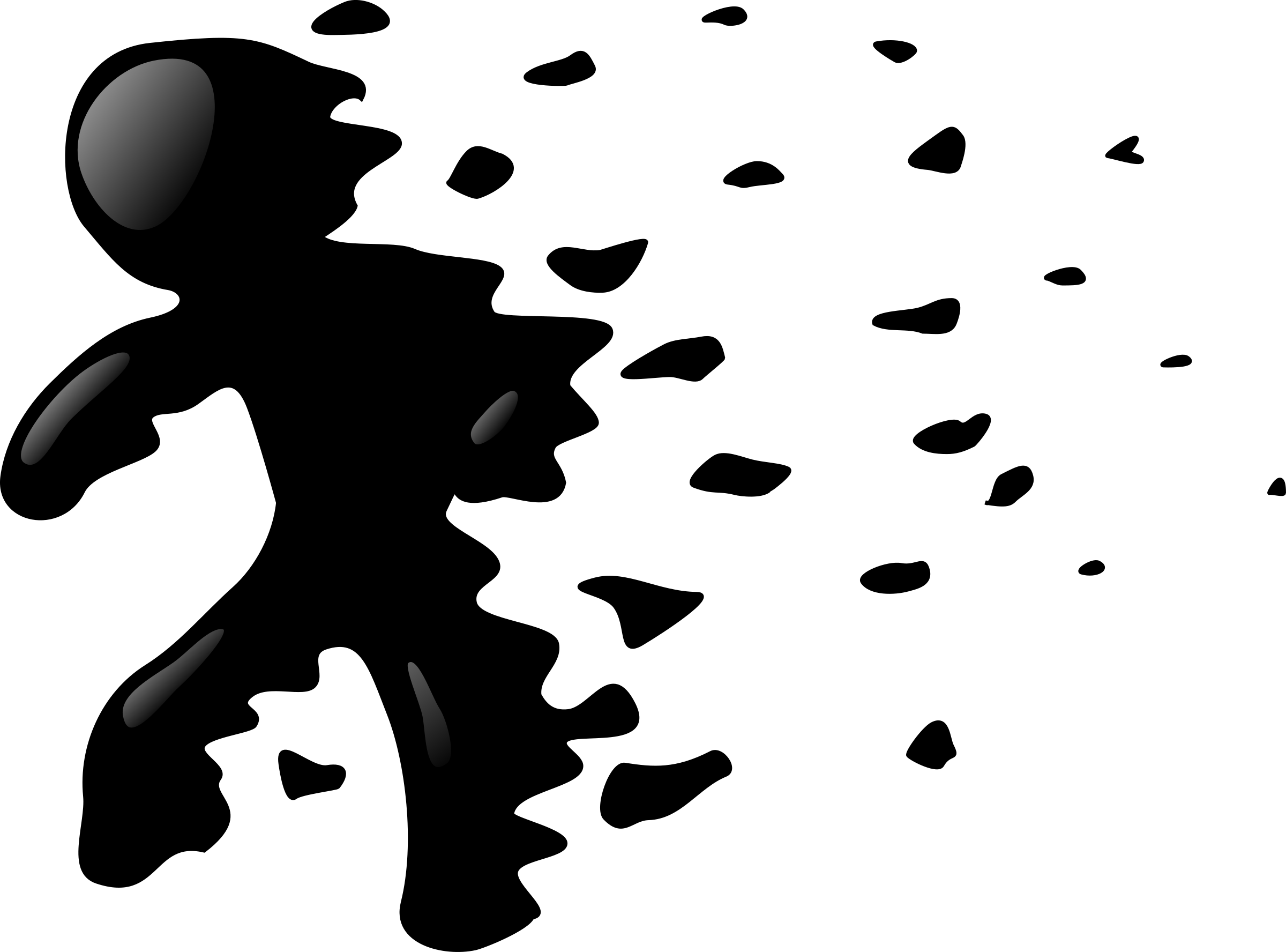 Fighting Air - Tar And Feather Clip Art (2400x1776)