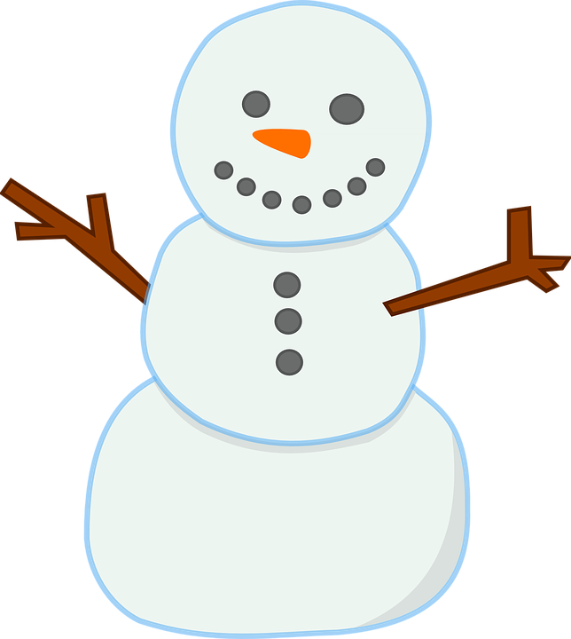 Surfing Snowman Cliparts - December 24 (644x720)