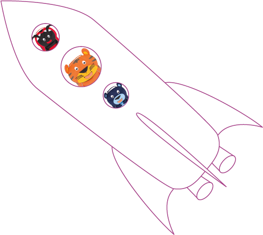 Affenzahn Kindergarten Backpacks Are Best Friends Who - Cartoon (537x495)