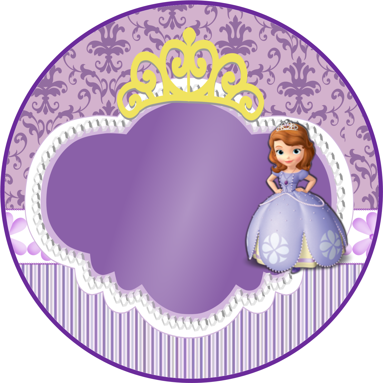 Fazendo A Propria Festa - Sofia The First Cardboard Stand-up (1500x1500)