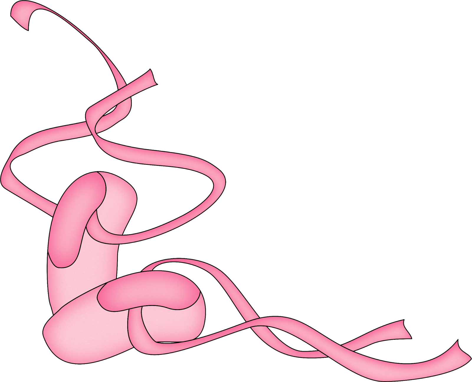 Pretty Ballerinas Clip Art - Bond Paper (1600x1294)