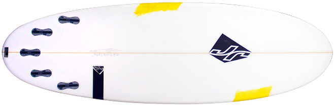 Surfboard Bottom Surfboard Bottom - 5'6 ...lost Puddle Jumper Surfboard (690x362)