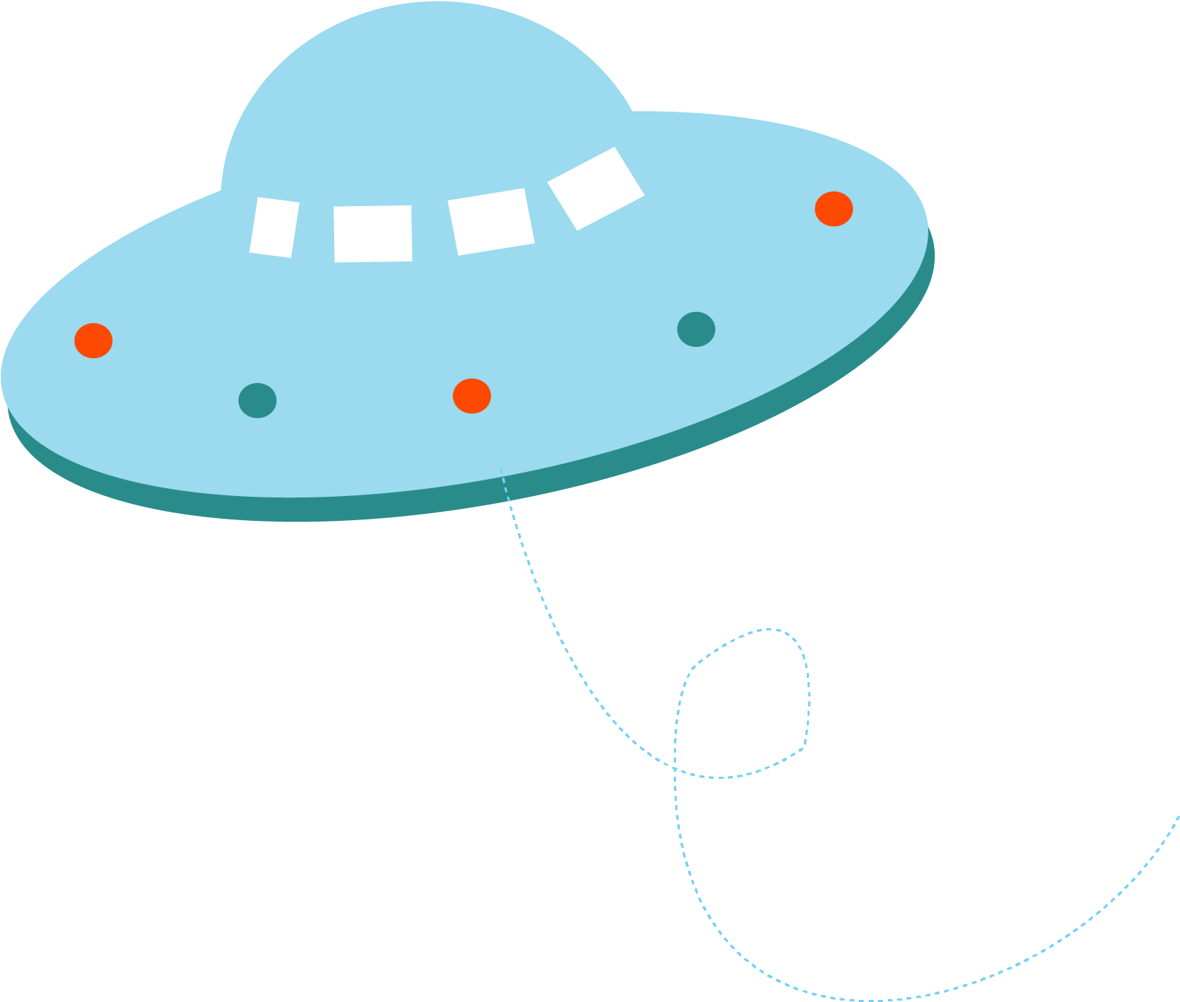 Blue Cartoon Headgear Illustration - Illustration (2425x2075)