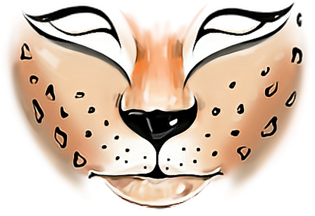 Tiger Facepaint Face Paint Makeup Oilpaint Animal Carto - Tiger Facepaint Face Paint Makeup Oilpaint Animal Carto (1024x1024)