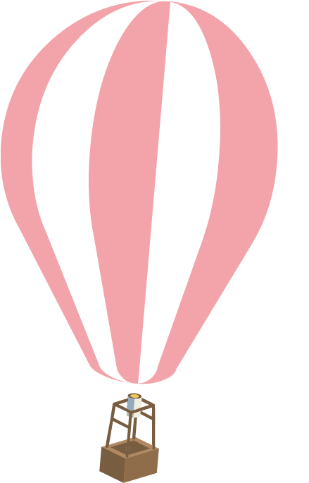 Png气球热气球装饰素材 - Hot Air Balloon (500x685)
