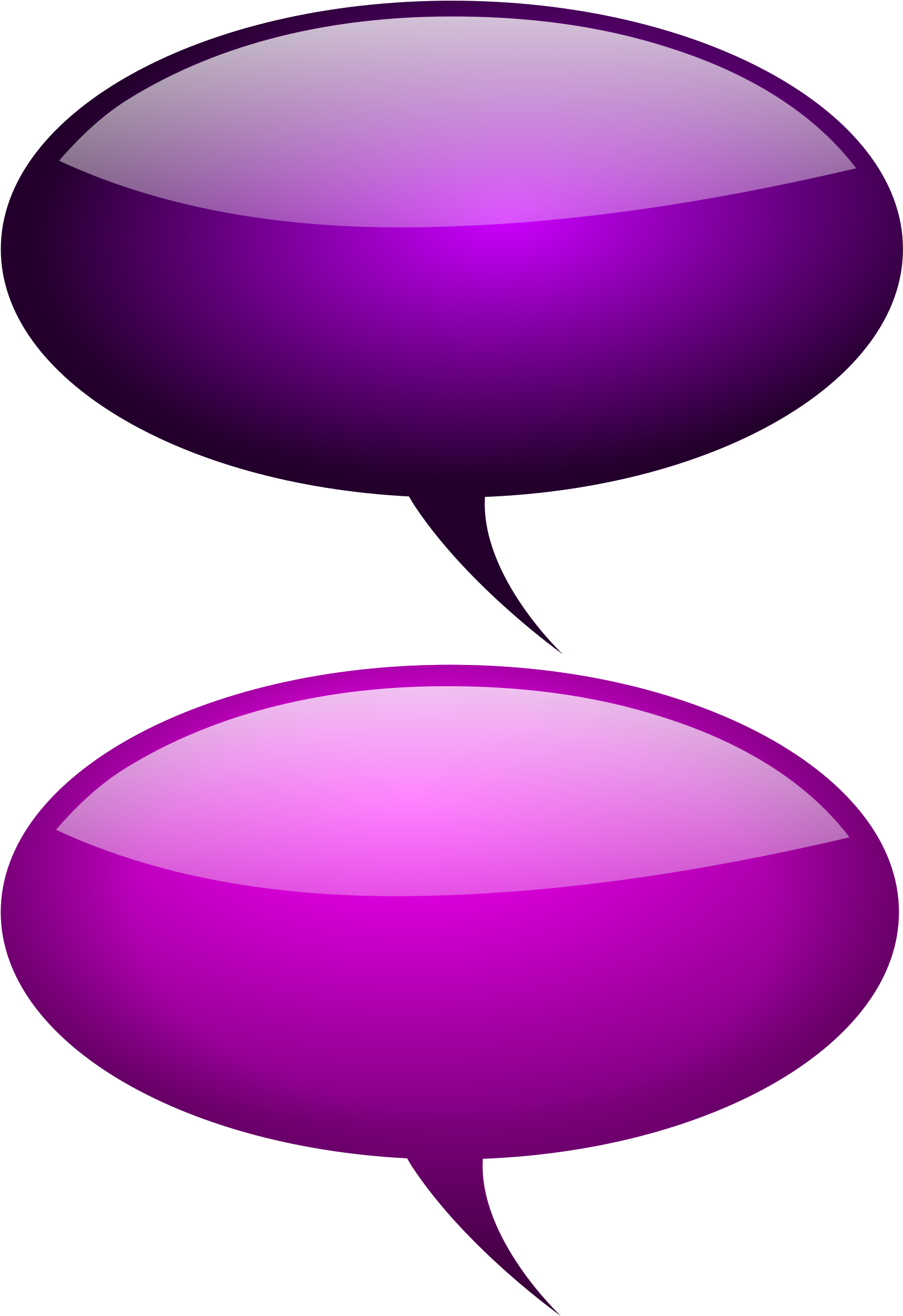 Speech Balloon Bubble Comics Clip Art - Speech Balloon Bubble Comics Clip Art (1664x2400)