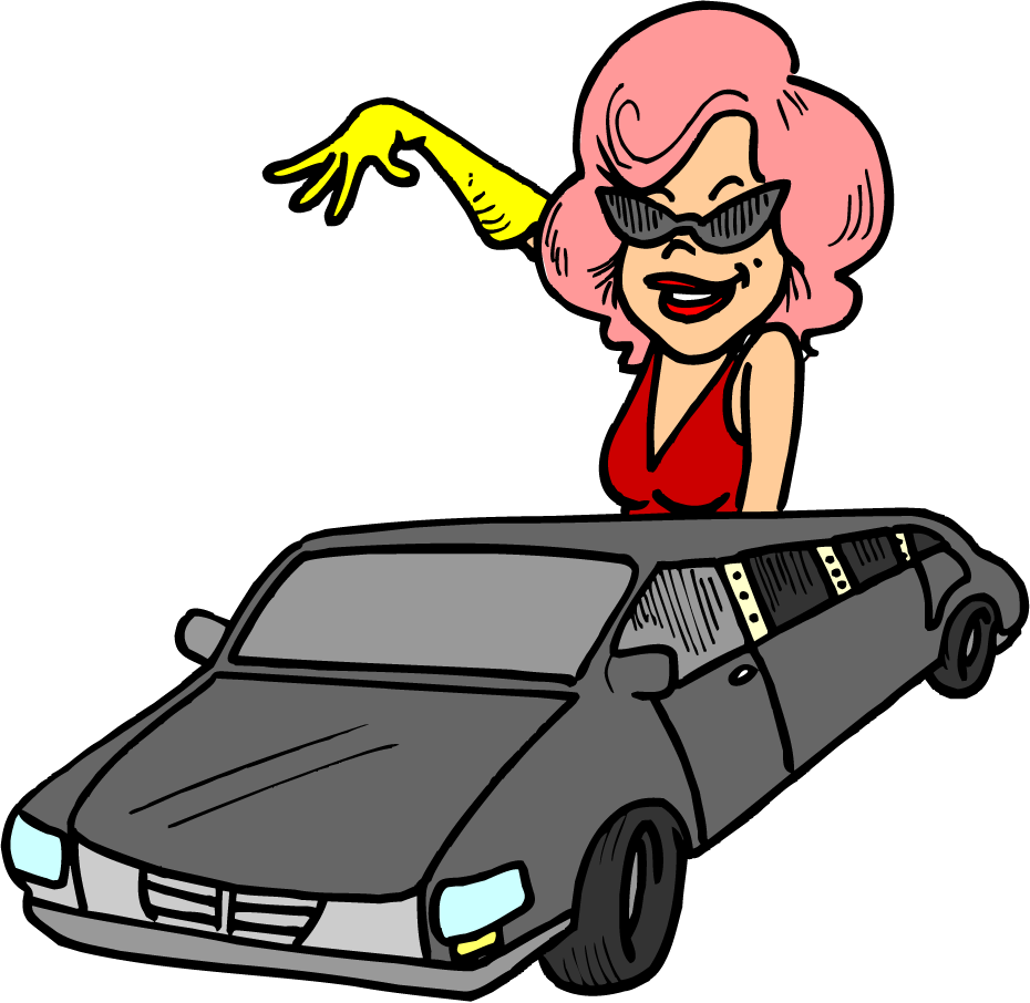 Ride Like A Super Star With Super Star Limousine Of - Limo Clip Art (930x906)