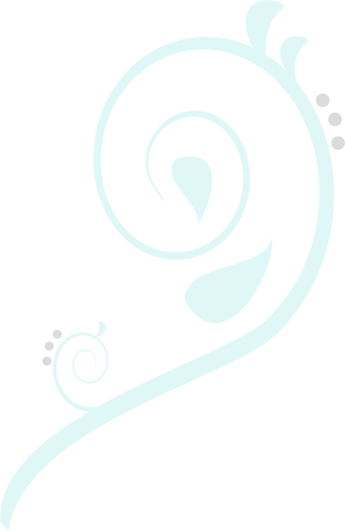 Single Branch Blue Clip Art At Clker - Free Paisley Clip Art (390x599)