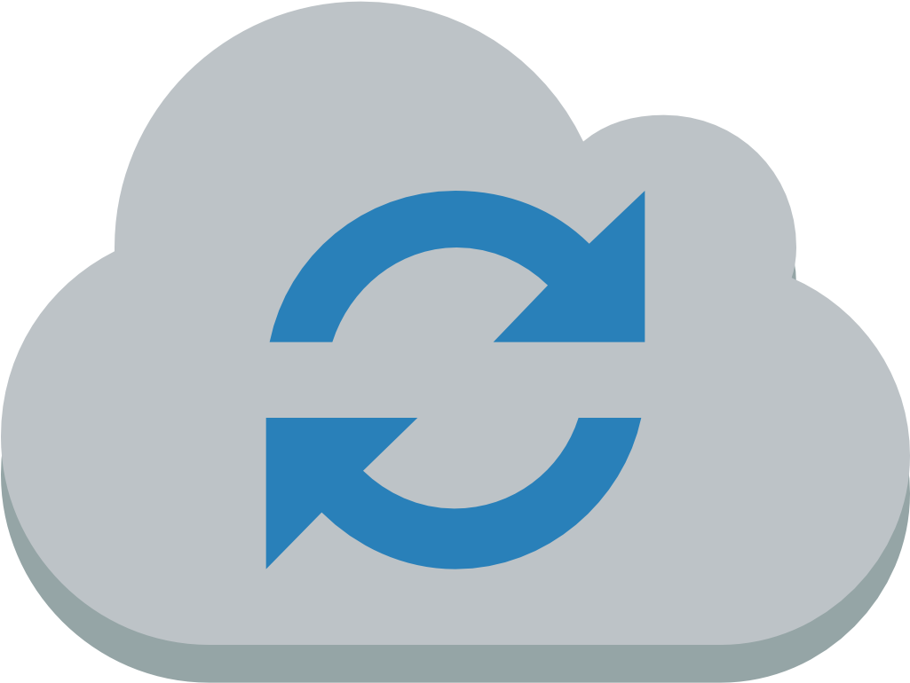 Cloud Sync Icon - Icon (1024x1024)