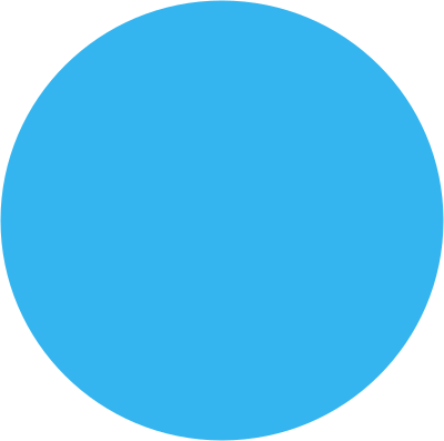 About Us - Blue Circle Clipart (400x397)