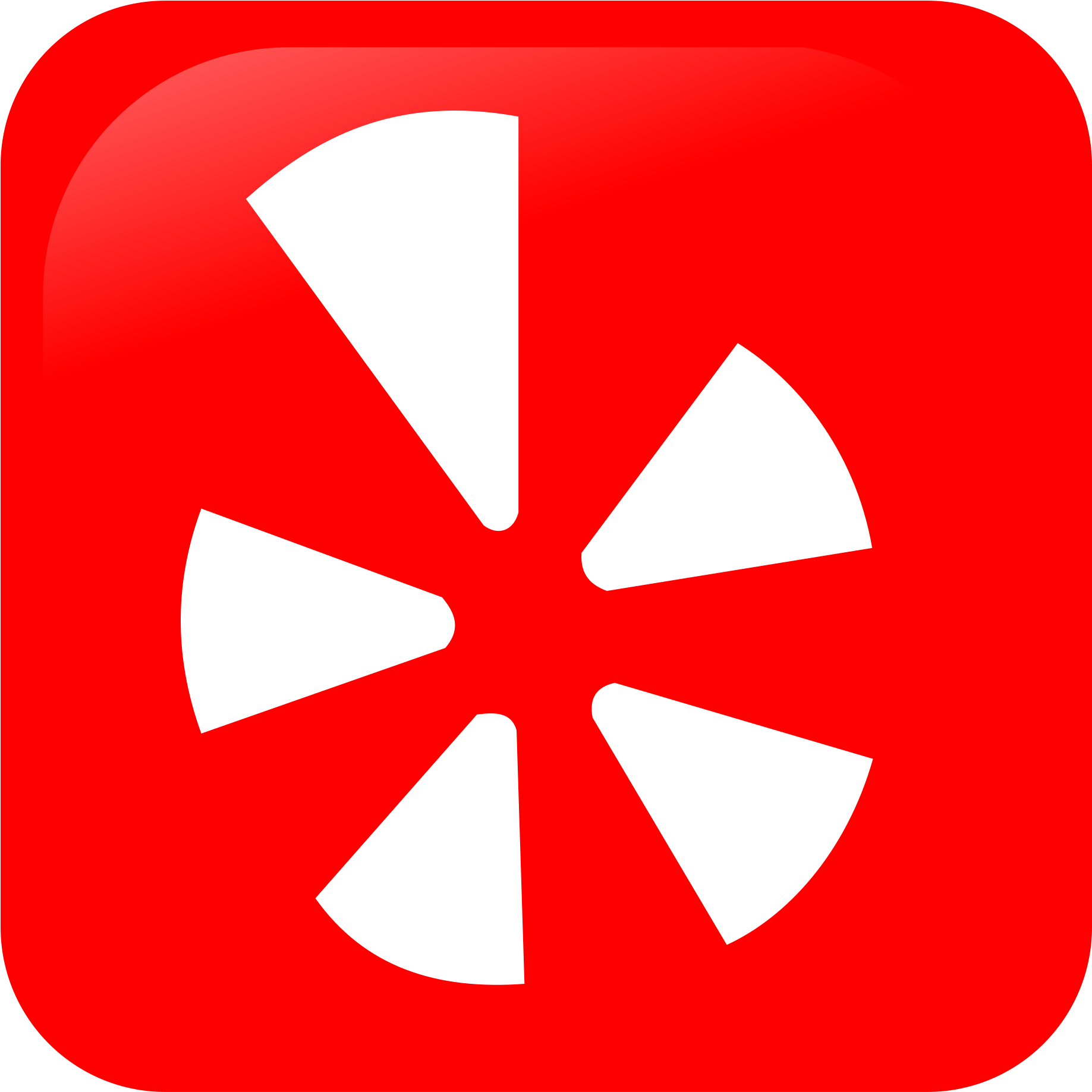 Yelp Social Media Icon (2500x2500)