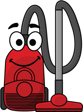 Monster Vacuum - Cartoon Pictures Of Appliances (400x400)