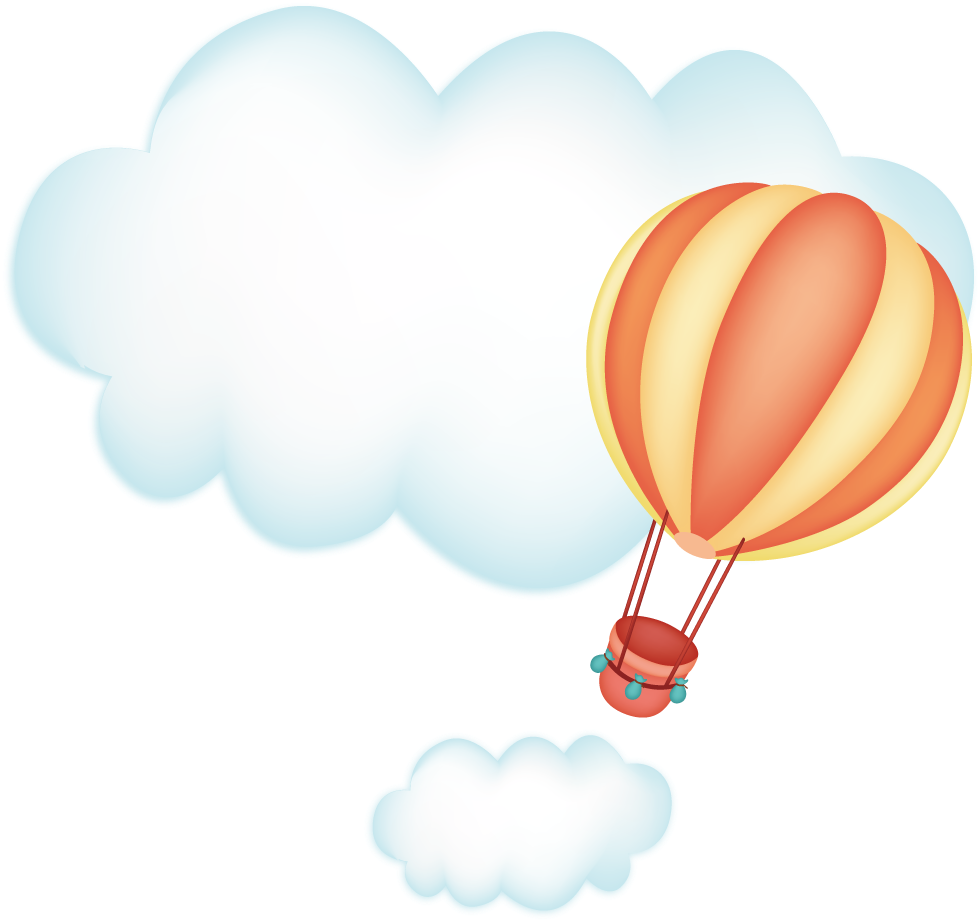 Cloud Sky Hot Air Balloon - Cloud Sky Hot Air Balloon (1000x1000)