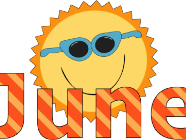 June 2018 Principal Memo And Calendar - June Clipart (640x480)