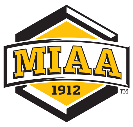 Miaa Logo In Missouri Western's Colors - Mid-america Intercollegiate Athletics Association (1066x1024)
